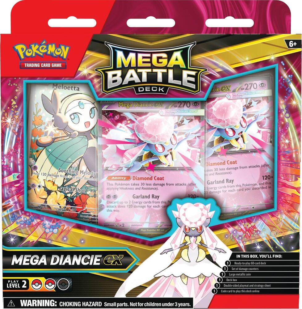 Pokemon Mega Battle Deck Mega Diancie ex *PRESALE*
