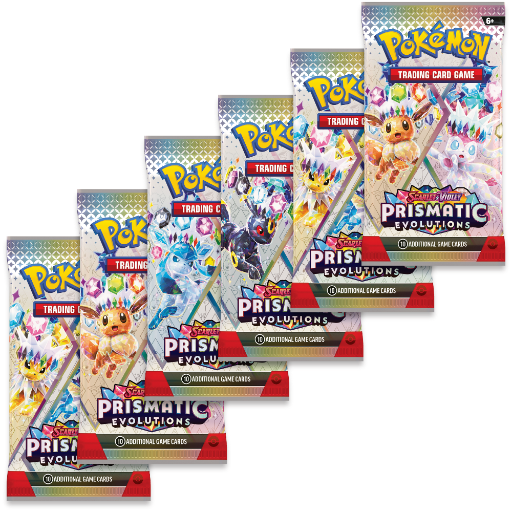 Pokémon Scarlet & Violet – Prismatic Evolutions Booster Bundle