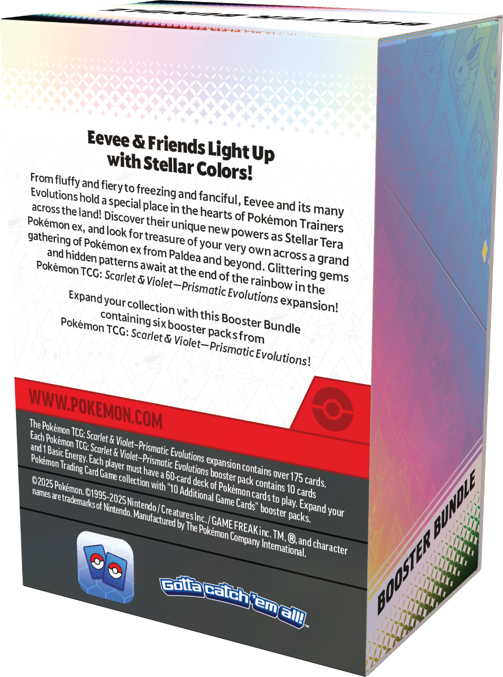 Pokémon Scarlet & Violet – Prismatic Evolutions Booster Bundle