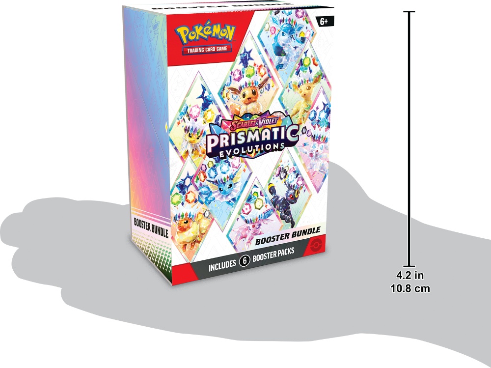 Pokémon Scarlet & Violet – Prismatic Evolutions Booster Bundle