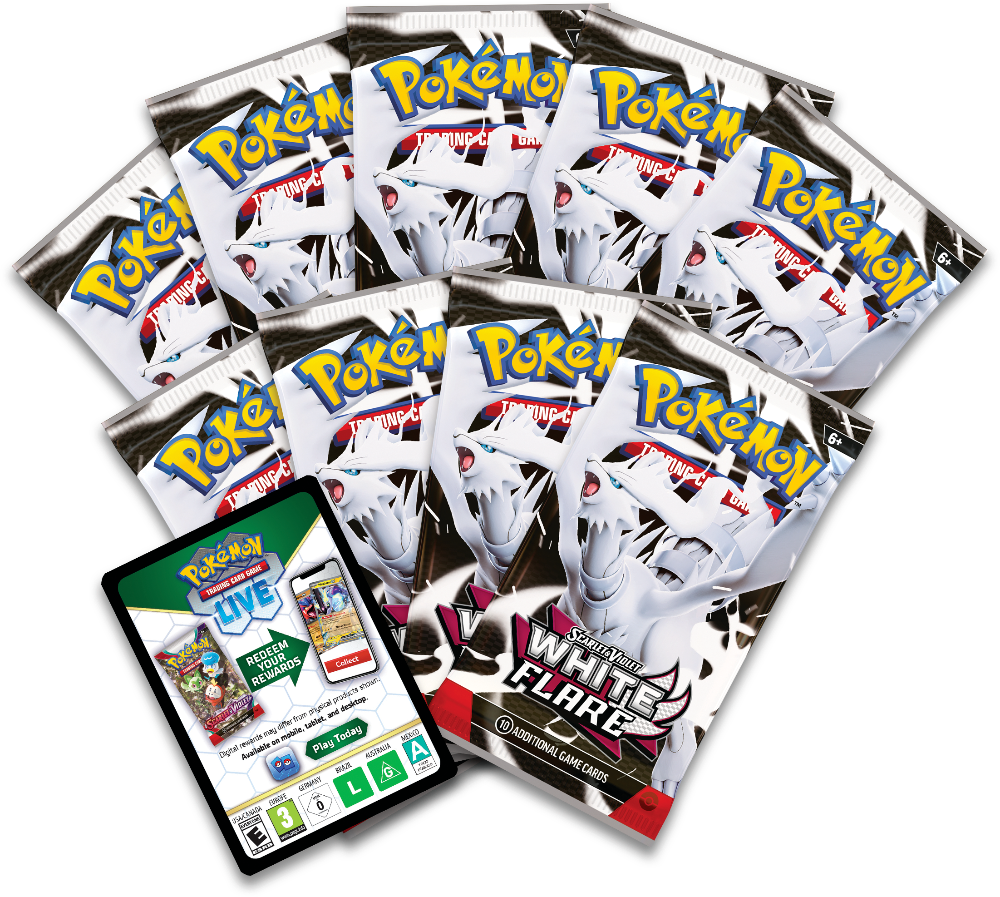 Pokémon Scarlet & Violet – White Flare Elite Trainer Box Reshiram