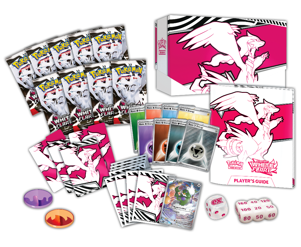 Pokémon Scarlet & Violet – White Flare Elite Trainer Box Reshiram