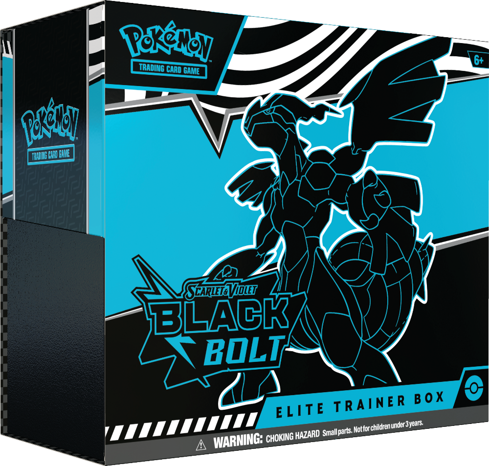 Pokémon Scarlet & Violet – Black Bolt Elite Trainer Box Zekrom