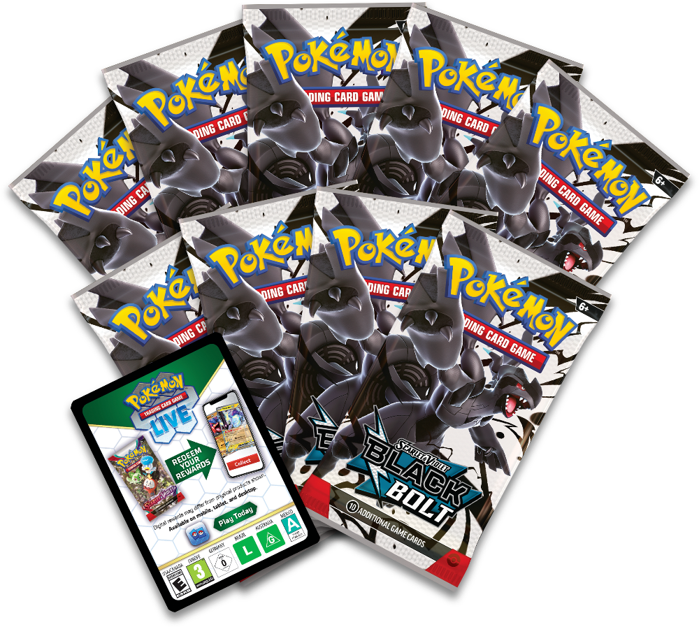 Pokémon Scarlet & Violet – Black Bolt Elite Trainer Box Zekrom