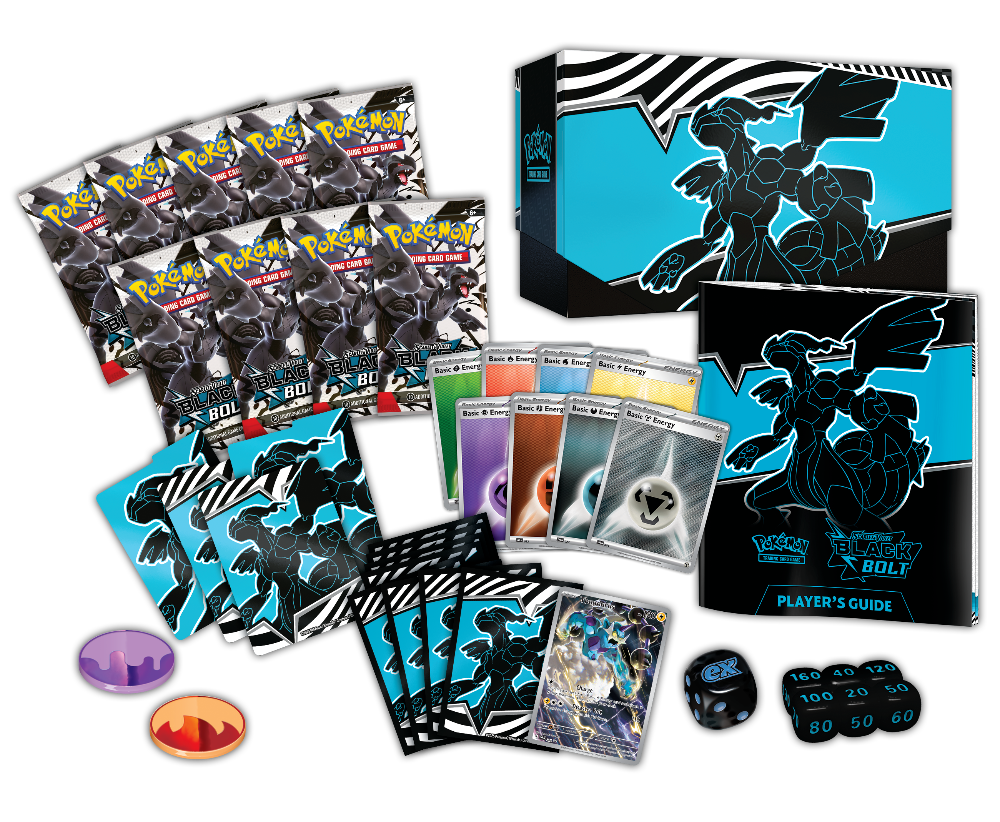 Pokémon Scarlet & Violet – Black Bolt Elite Trainer Box Zekrom