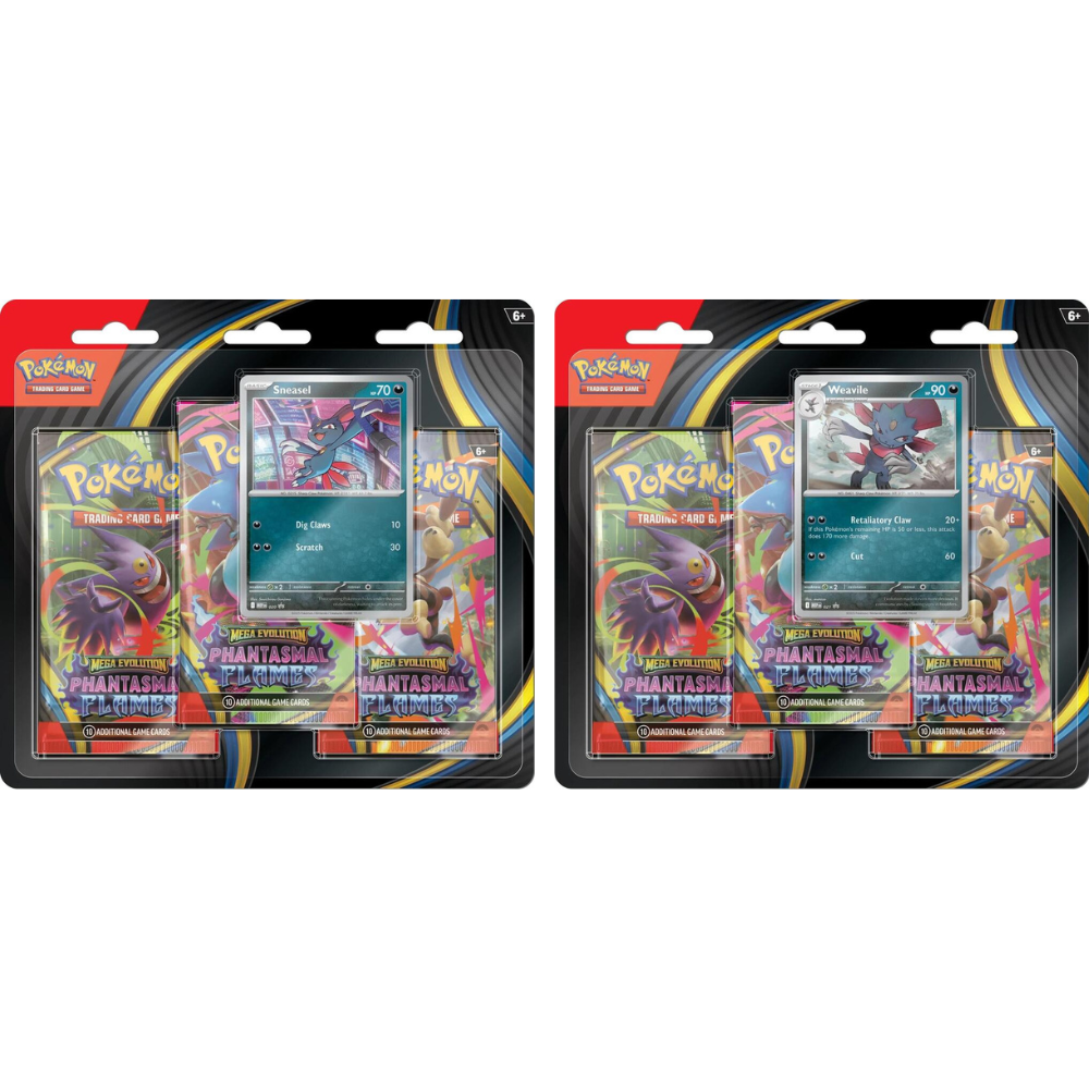 Pokemon Phantasmal Flames 3 Pack Blister *PRESALE*